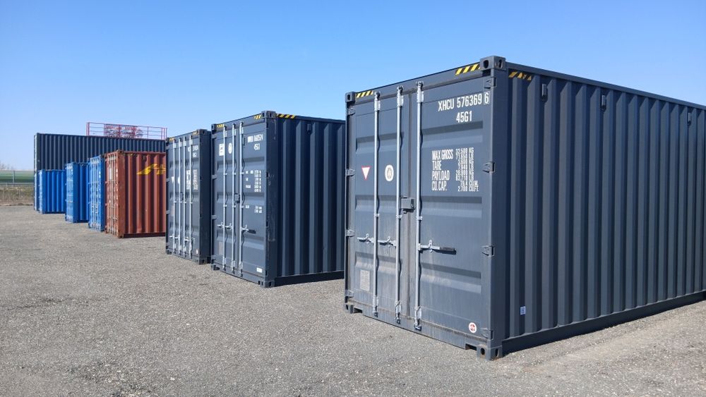 Containere depozitare/șantier 12 metri