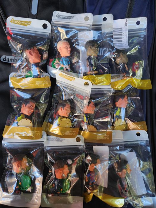 Фигурки на футболисти: Ронадло, Мбапе, неймар, Меси, Холанд