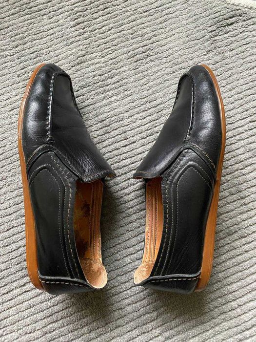 Мокасины нат.кожа фабричные