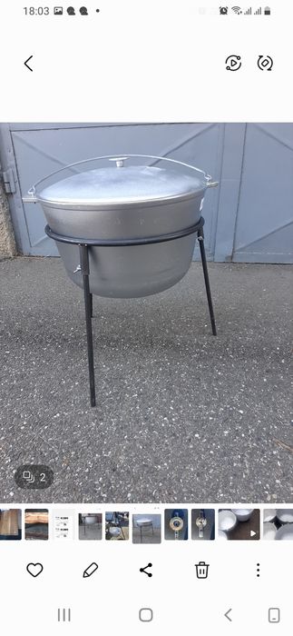 Vând ceaune noi din aluminiu cu capace de 8l 10l 16.5l 25l 40l