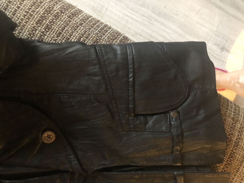 Sacou piele, piele foarte moale