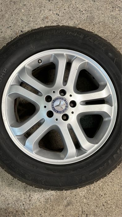 Roti  255 55 18 jante ORIGINALE MERCEDES aliaj cu anvelope ML