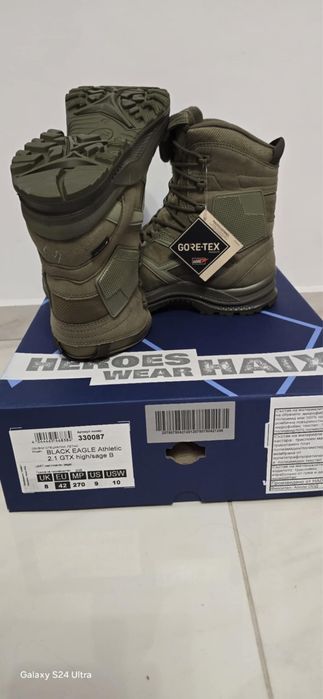 Кубинки Black Eagle Haix Athletic 2.1 GTX high