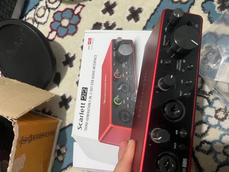 Focusrite Scarlett 2i2 3rd Gen Оригинал