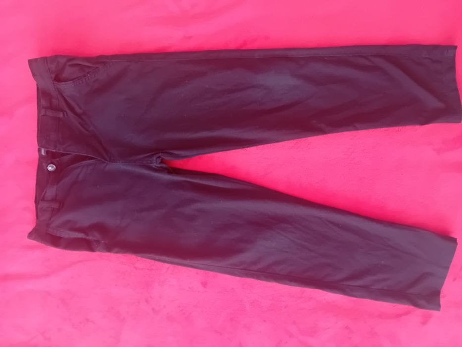 Pantalon de școală băiețel 10 - 12 ani, culoarea bleumarin