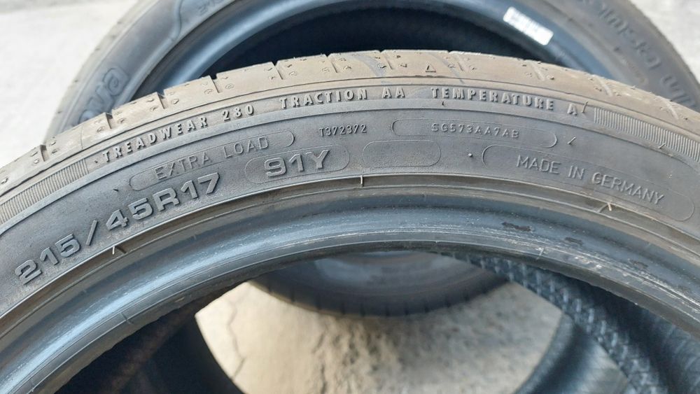 Летни гуми 215/45/17 Sava Intensa uhp 4 броя