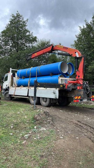 Inchiriere camion cu macara HIAB 6 tone