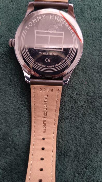 Ceas bărbați Tommy Hilfiger original, curea piele maro