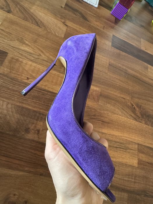 Pantofi cu toc deschisi Casadei originali