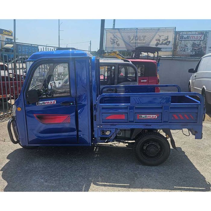 Карго електрическа триколка с кабина CARGO CAB4000, 600кг. 72V, 58Ah