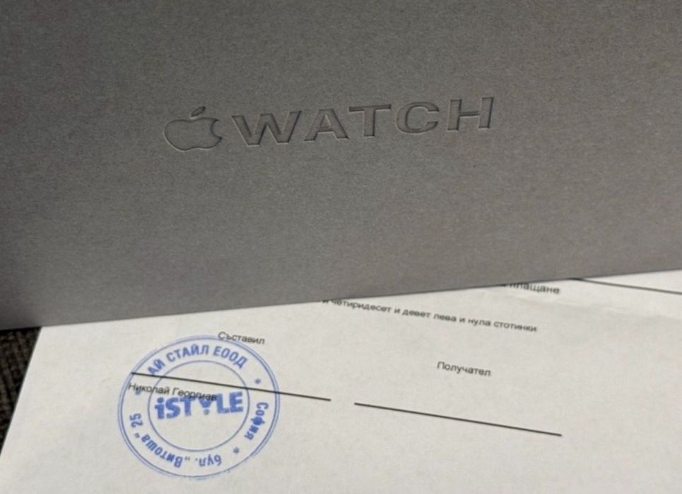 Apple watch Ultra 2 iStyle Гаранция 2г Black Titanium MILANESE TML
