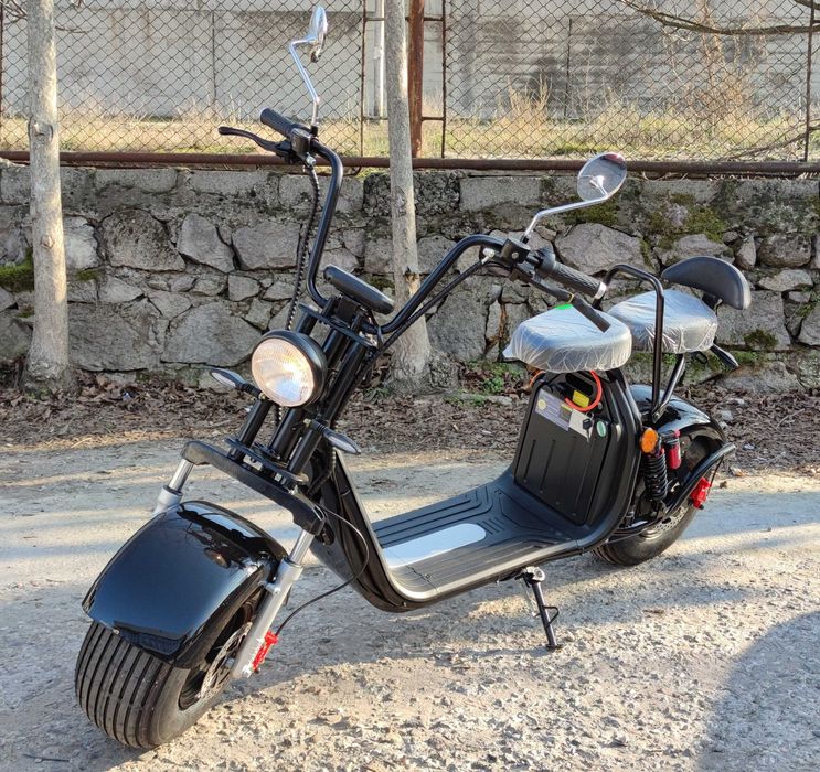 Електрически скутер Чопър EcoWay Big City Harley HR2-2 2000W