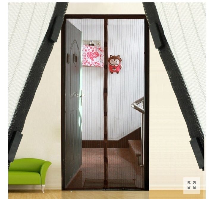 Комарник за врата с магнити против насекоми