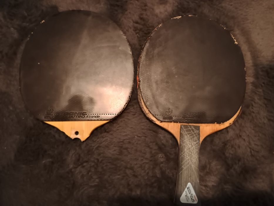 Paleta tenis  Tibhar Power cu fete Donic Qoattro folosita 30%,