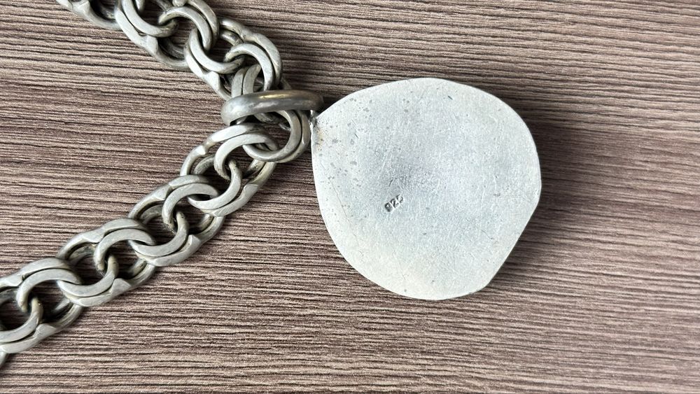 Серебряная цепь плетение Бисмарк