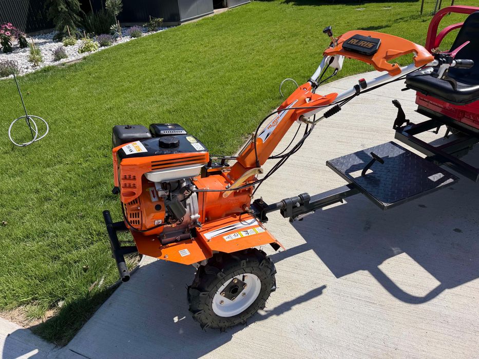 Motocultor RURIS 751KS cu remorca ROTAKT stare impecabila!