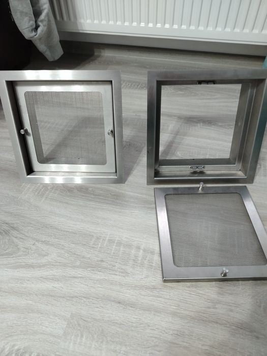 Grila inox /aerisire inox/  profesionala Noua