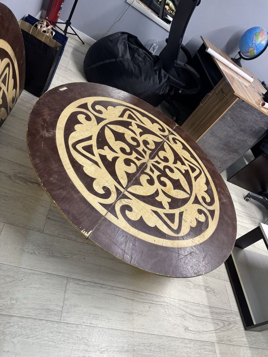 Казахские столы круглые