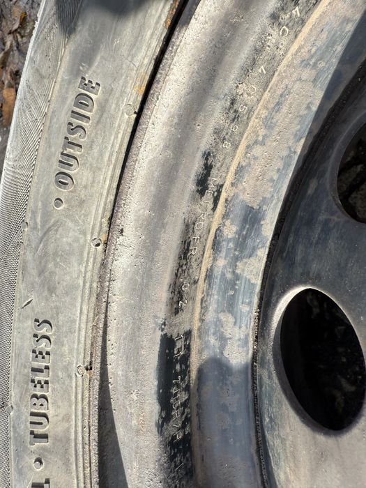 2 броя стоманена джанта 7Jx16''ET32 4x108 ном 15