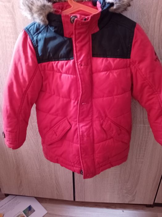 geaca groasa iarna c&a 3 4 5 ani 104 cm