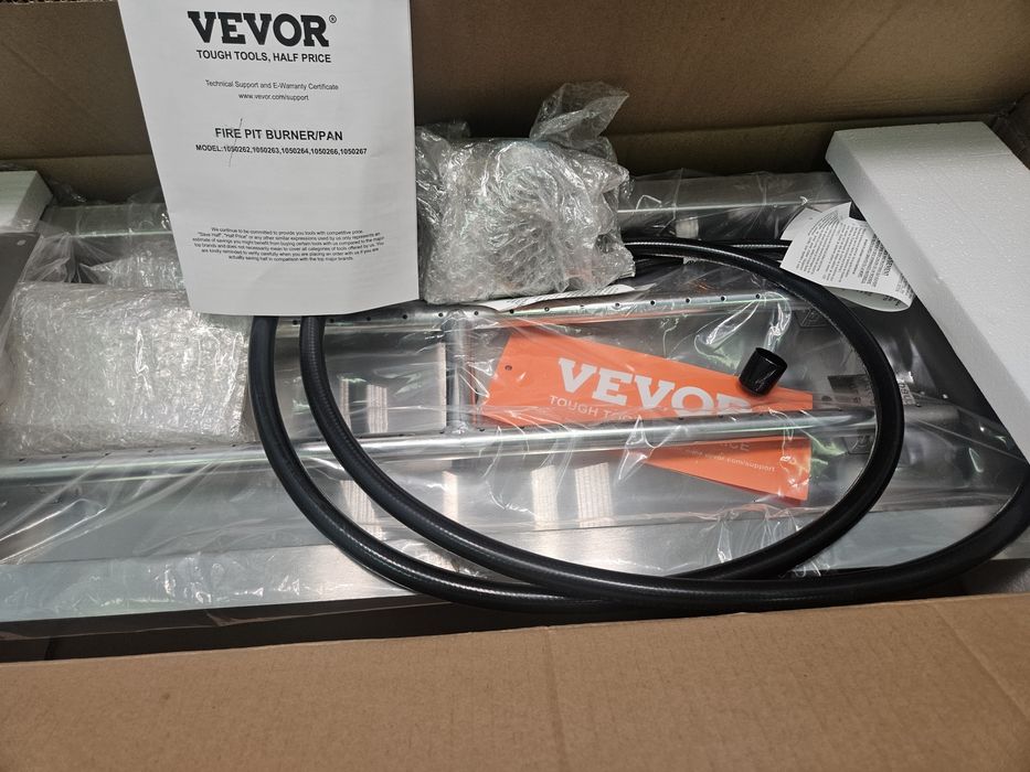Газова камина за вграждане VEVOR 76х25 см – Чисто нова