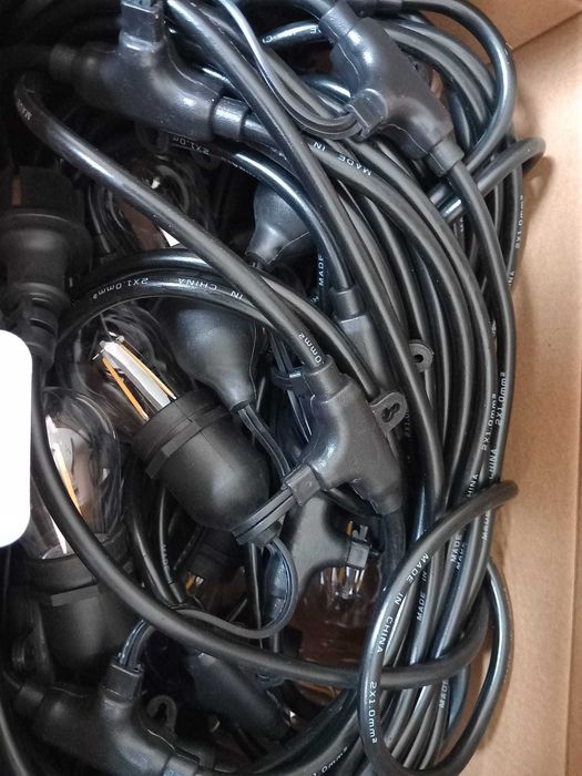 Lumini/ghirlande pentru terase/gradina/balcon. Vara iarna. 220 V. Noi!