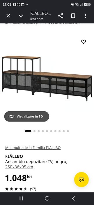 Comoda TV. Mobilier Ikea. Mobila sufragerie