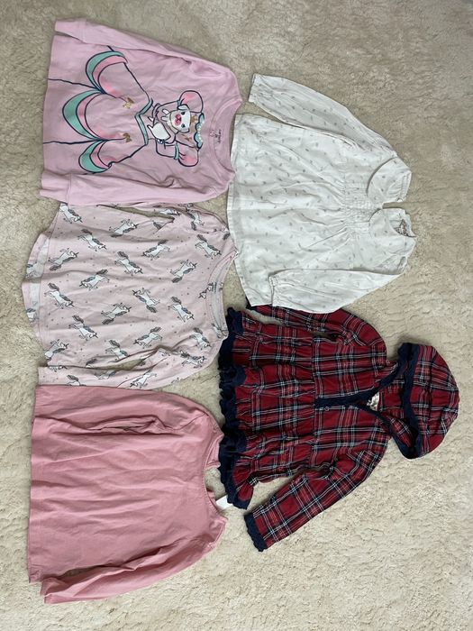 Одежда для девочки от 6мес до 24мес