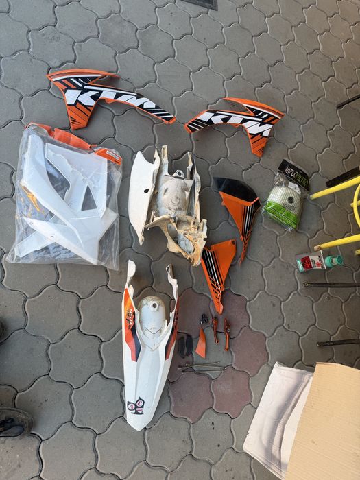 Roti jante ktm sxf hanguard plastice carene