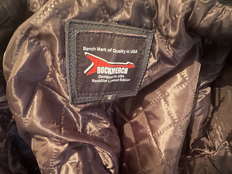 Кожаная косуха ROCKMERCH | США