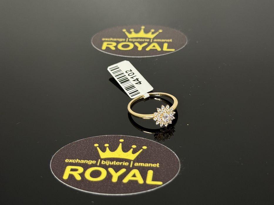 Bijuteria ROYAL : Inel AUR 14K NOU / 1.5 GR