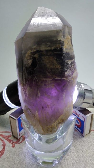 Кварц с Аметистом