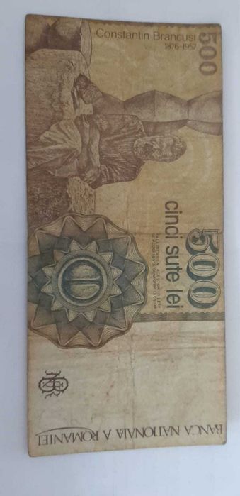 Bancnotă 500 lei din 1991