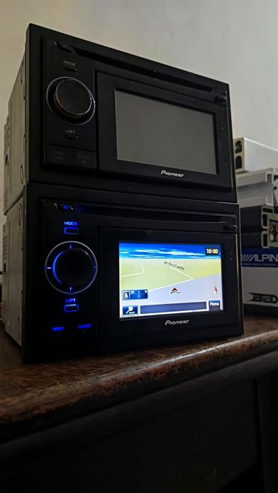 Navigatie 2 din Pioneer auto casetofon player bluetooth unitate audio