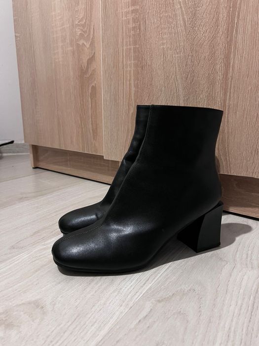 Ботильоны натуральная кожа ботинки