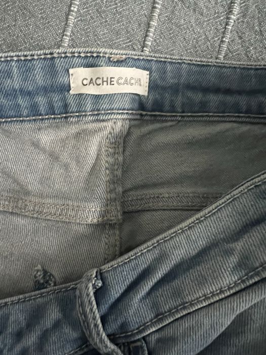 Два чифта френски еластични дънки Л