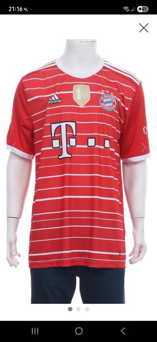 Футболна тениска адидас байерн ххл