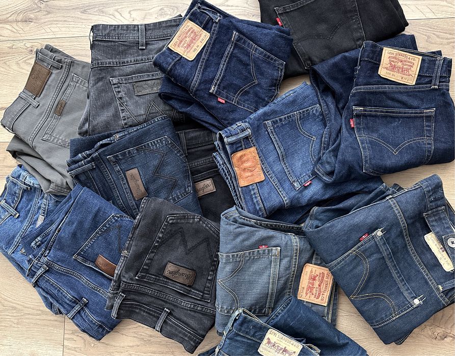 Blugi LEVIS WRANGLER LEE Barbati 29 31 32 34 36 38 30 W32 W33 W34 W36