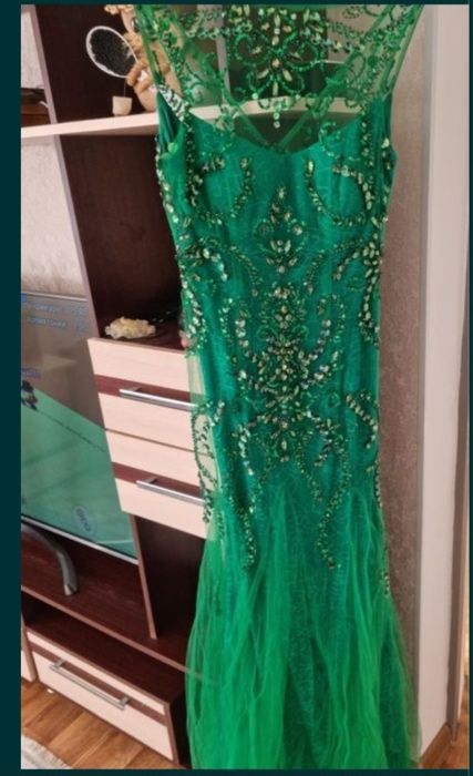 Новое Вечернее гламурное платье