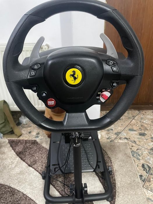 Volan Thrustmaster T80 RW Ferrari 488GTB pentru PlayStation 5 + suport