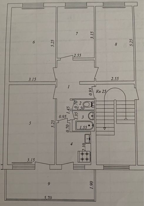 Продается элитная квартира 4/3/5 в Юнусабаде, 15 квартал