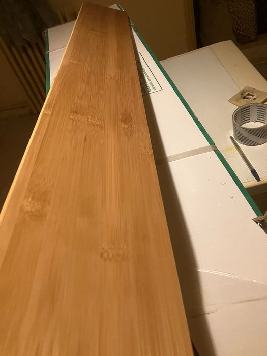Parchet bambus 17 mm , mat, 1000 x 125 mm