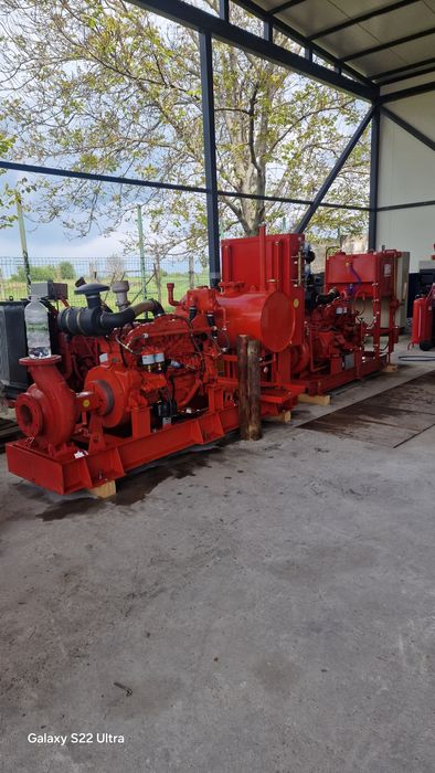 Motopomp irigatii k noua 96 ore 10500 euro motor 6 cil Iveco Aifo 390m