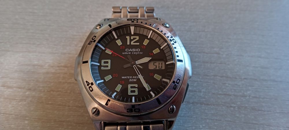 Мъжки часовник Casio Wave Ceptor WVQ-200HE