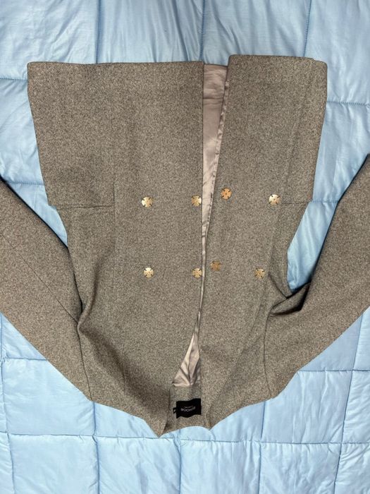 Полу пальто из шерсти