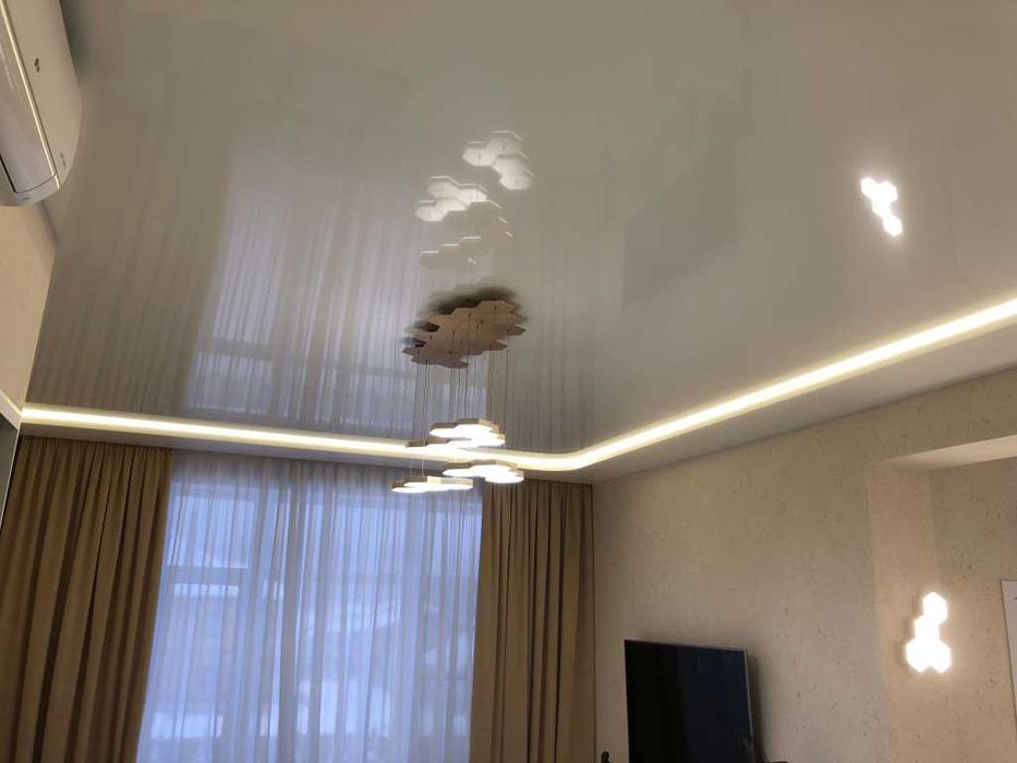 Натяжные потолки 1200тг
