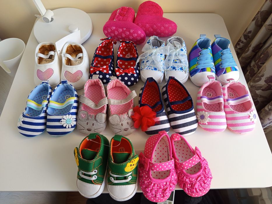 Бебешки пантофки и обувки