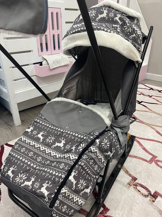 Детские зимние сани