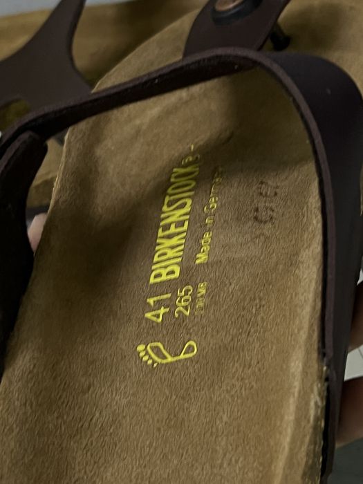 Birkenstock gizeh шлепанцы