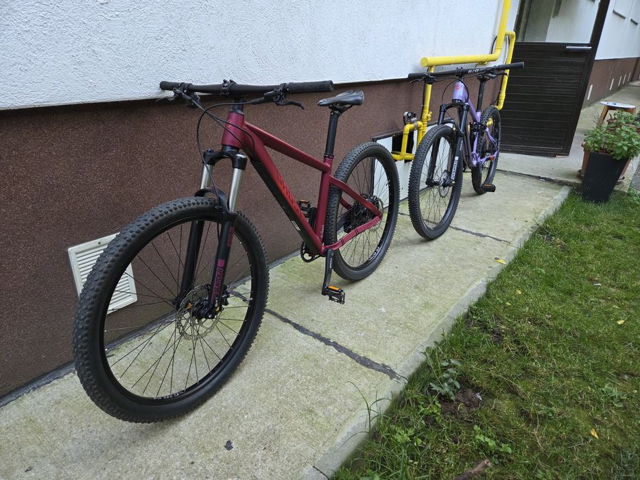 Bicicleta MTB Ghost Nirvana si GHOST Riot Youth Pro roti 27,5 cadru marimea S si XS Full Suspension